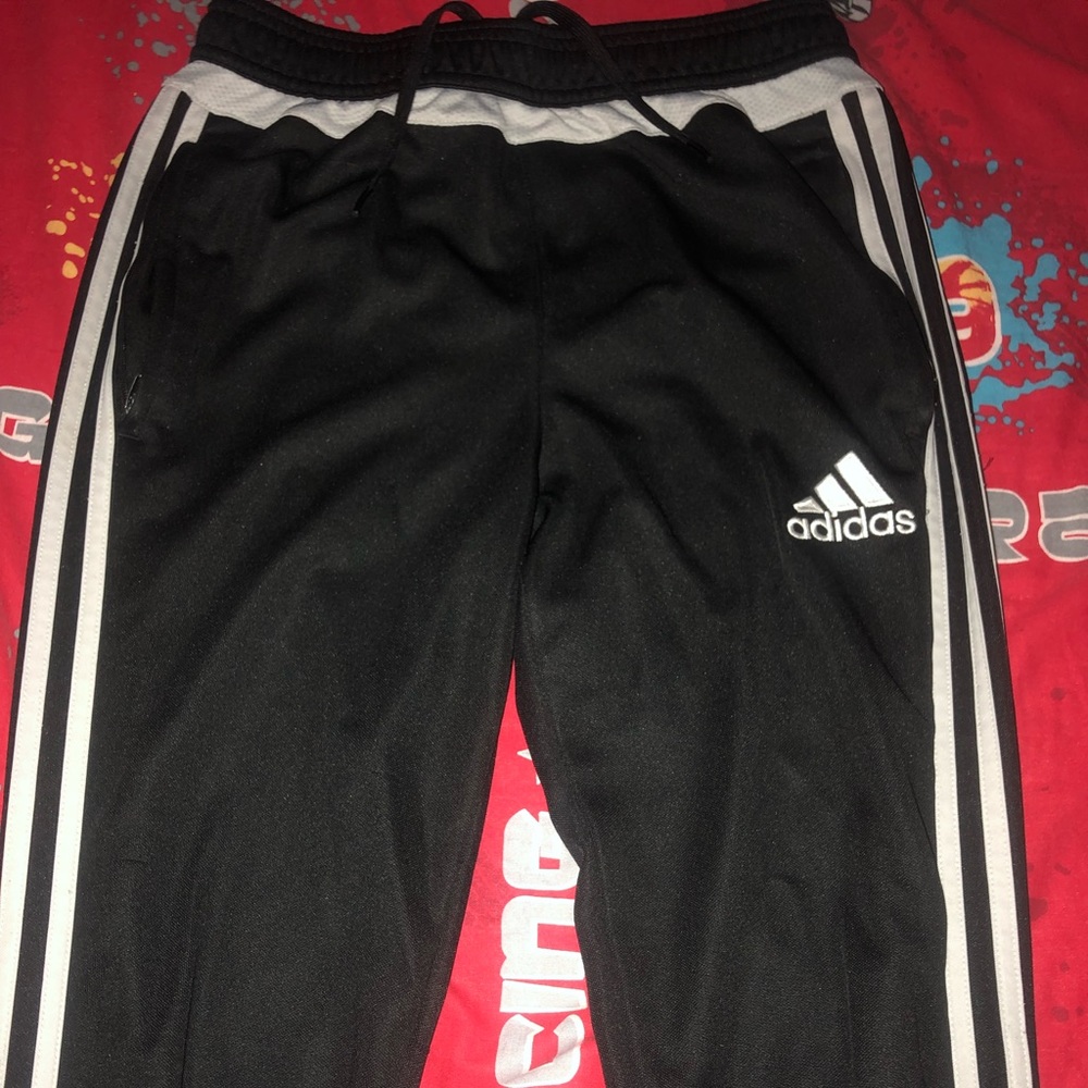 Black adidas pants